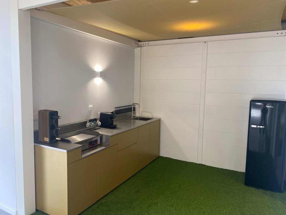 Cuisine extérieure premium en alu et PVC - Terrasse modulable et cuisine extérieure | Guigan Design