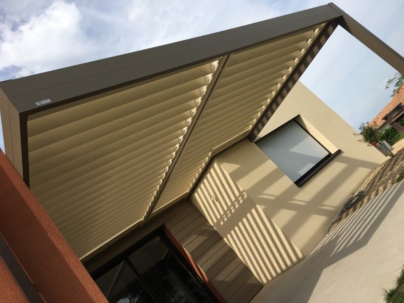 Pergola Bioclimatique - Terrasse modulable et cuisine extérieure | Guigan Design