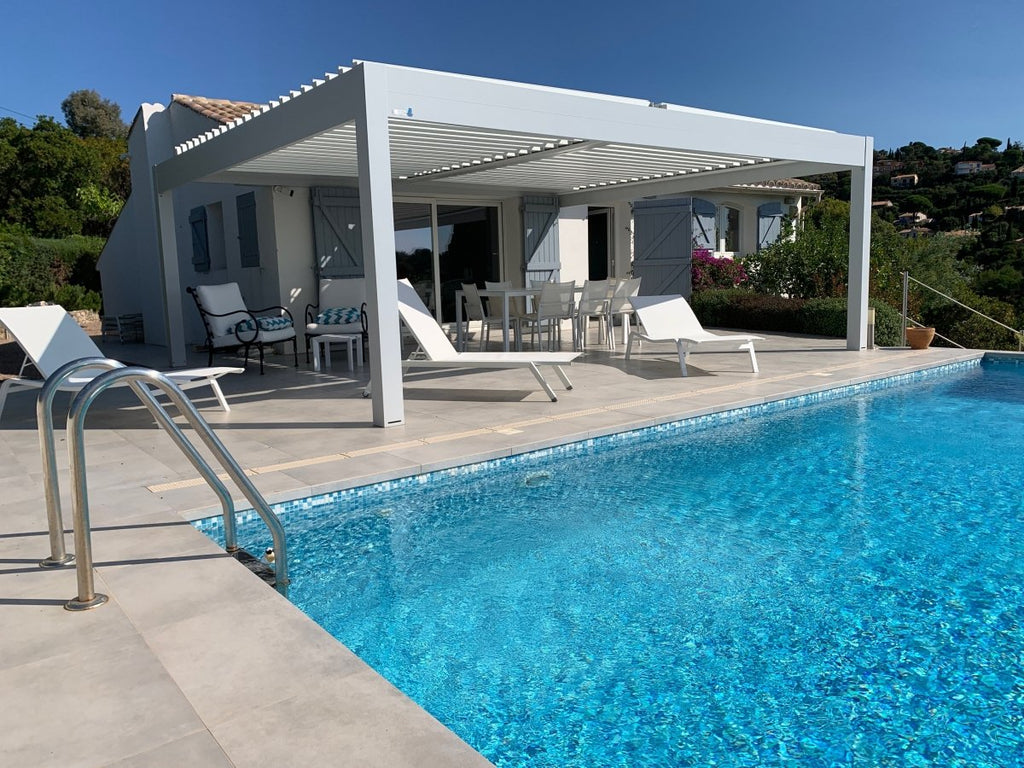 Pergola Bioclimatique - Terrasse modulable et cuisine extérieure | Guigan Design